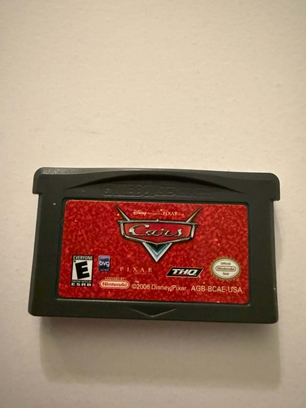 THQ Cars Game Boy Advance Cartridge Only